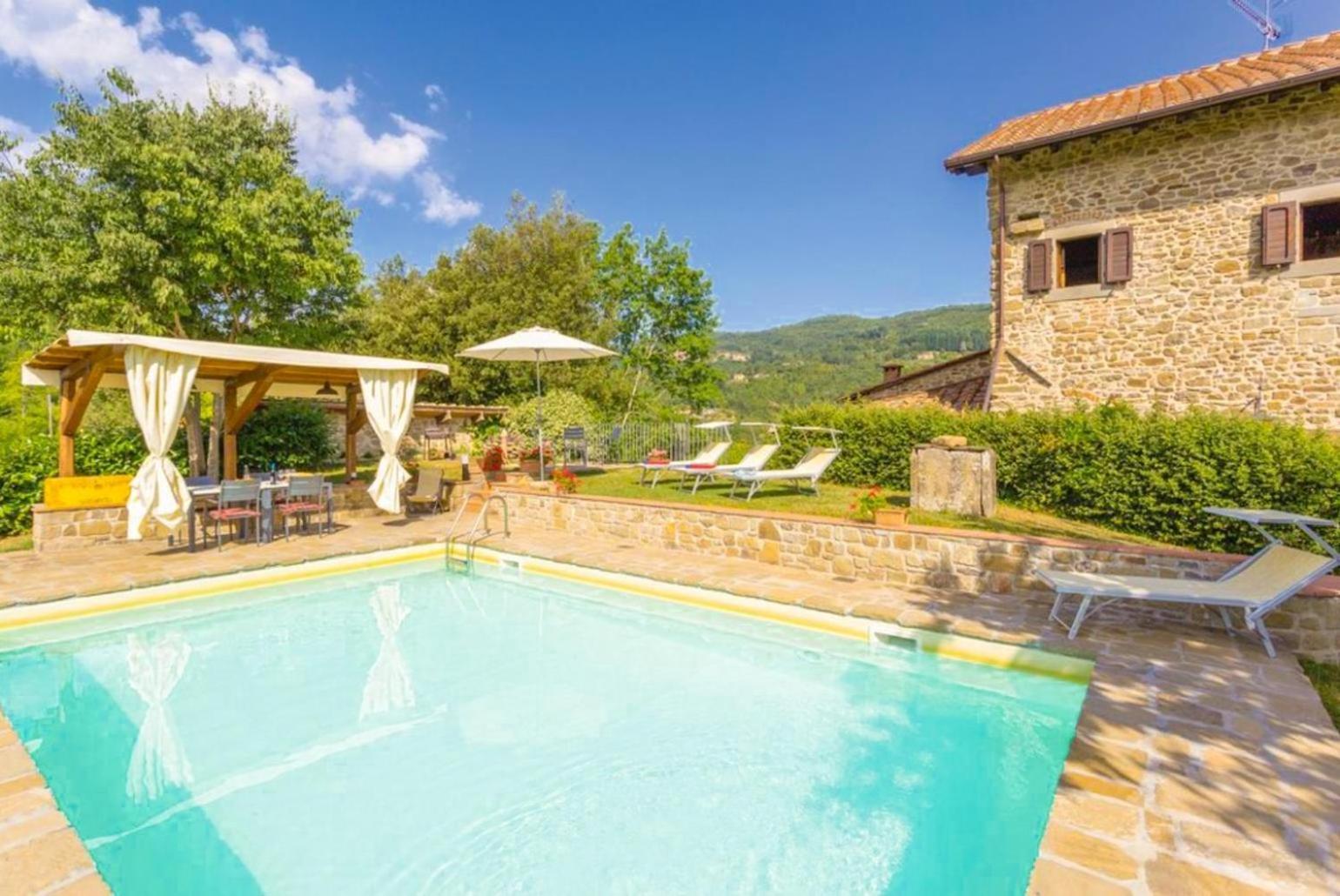 Villa Il Castello Ortignano Raggiolo Esterno foto