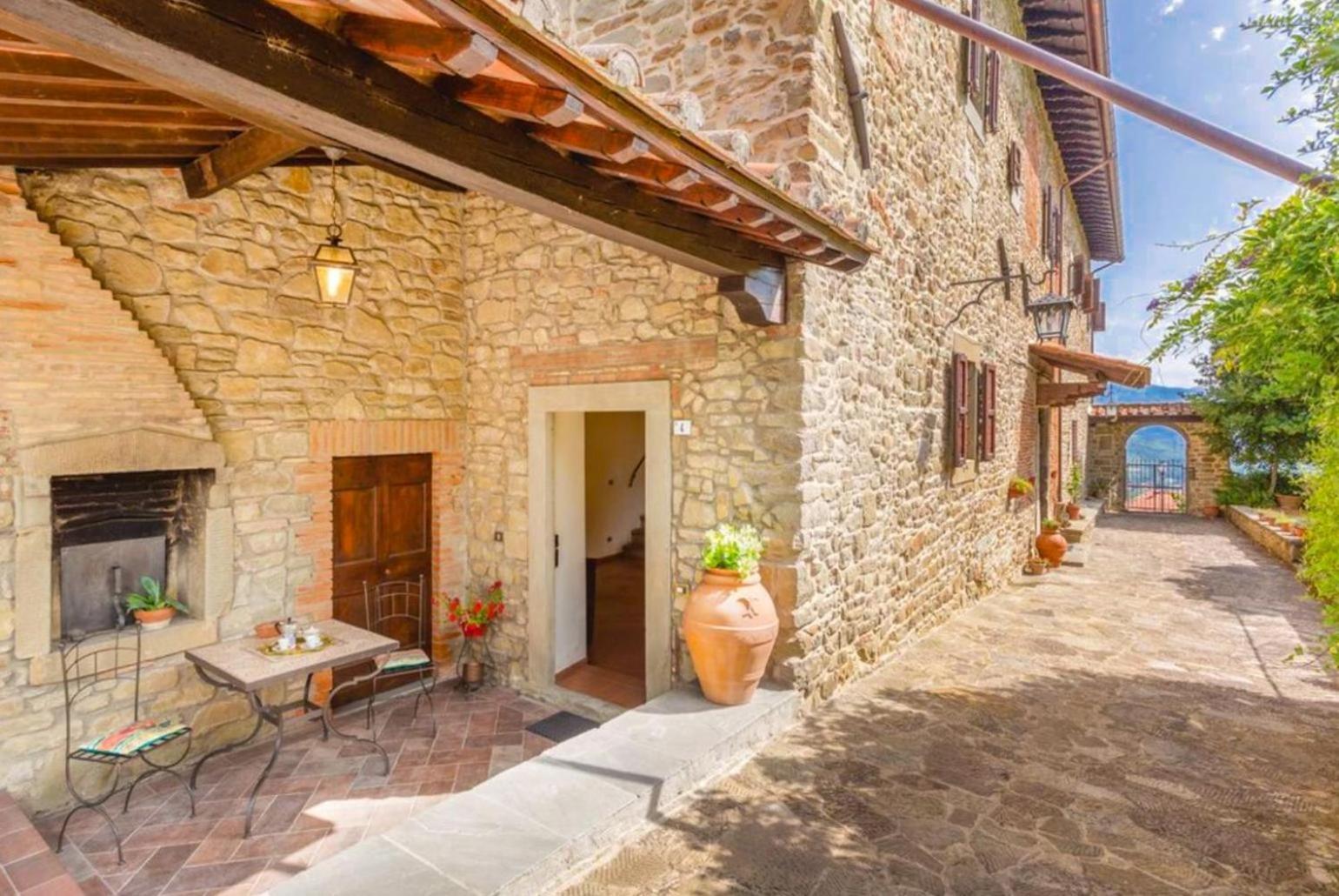 Villa Il Castello Ortignano Raggiolo Esterno foto