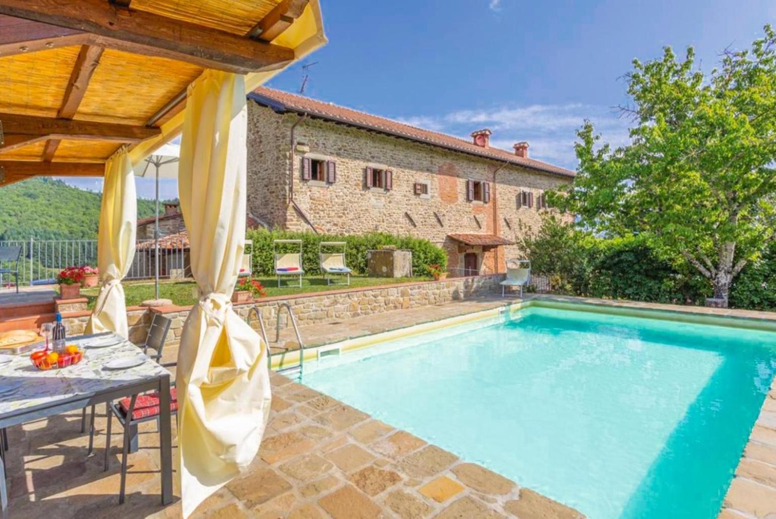 Villa Il Castello Ortignano Raggiolo Esterno foto
