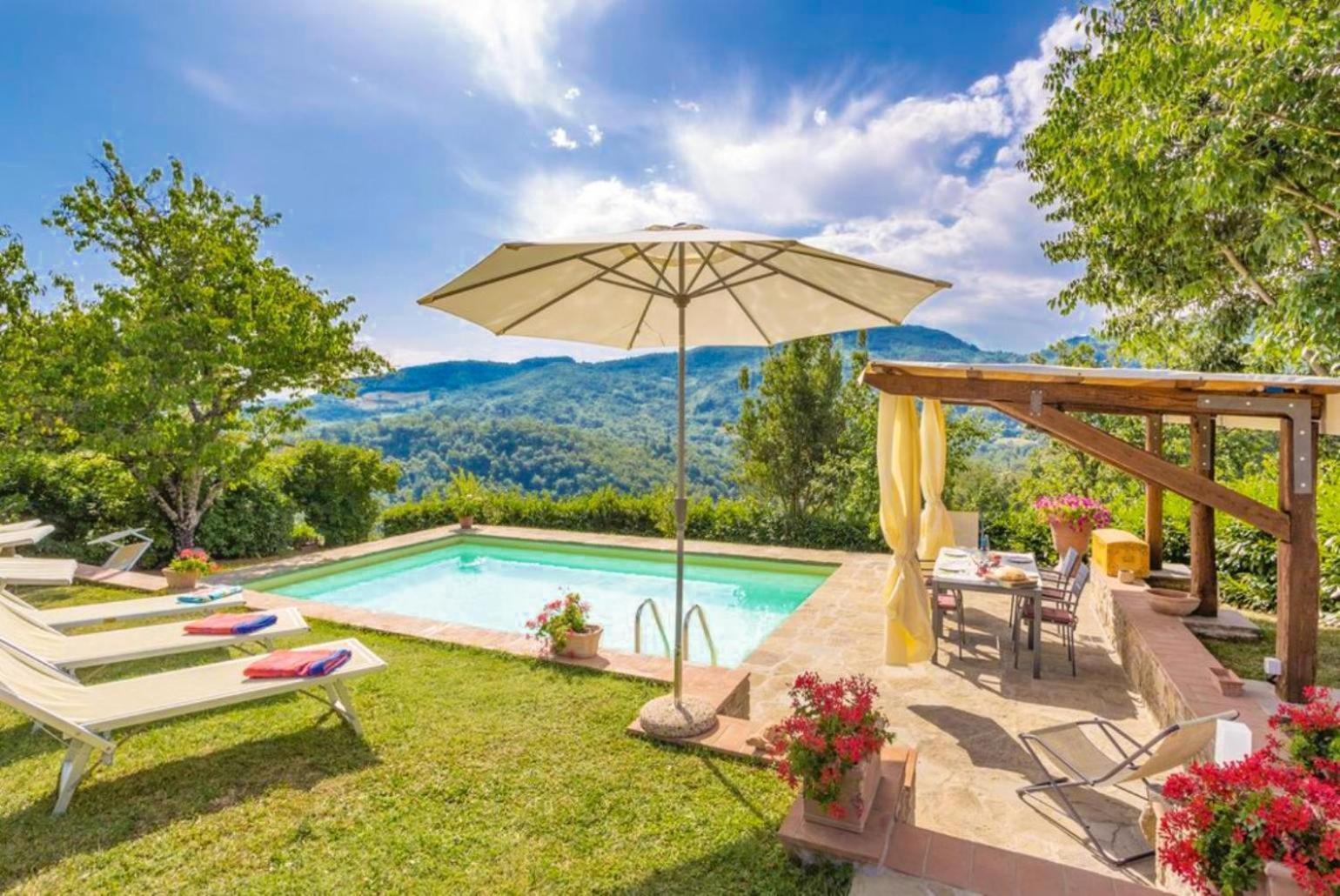 Villa Il Castello Ortignano Raggiolo Esterno foto